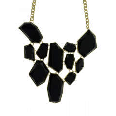 Colier statement negru