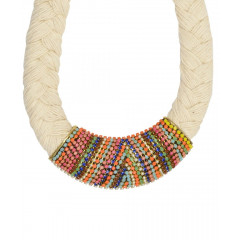 Colier la baza gatului impletit