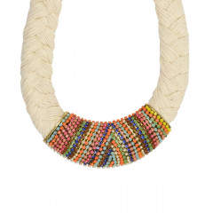 Colier la baza gatului impletit