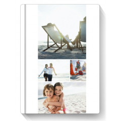 Fotocarte Simplu, Alb | Format Portret