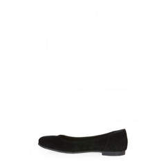 Balerini negri piele intoarsa model DM1114