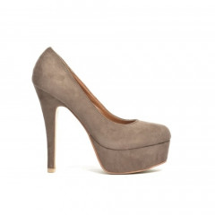 Pantofi Lisa Khaki 2