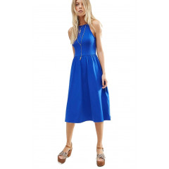 Rochie midi albastra