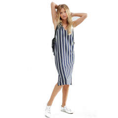 Rochie midi cu dungi