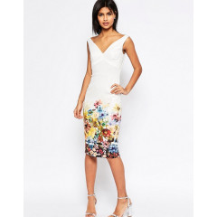 Rochie cu imprimeu floral