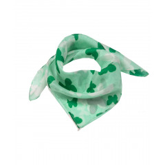 Esarfa din matase, cu fluturi