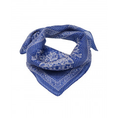 Esarfa albastra, din matase