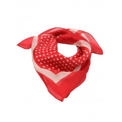 Esarfa patrata, cu buline