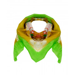 Esarfa patrata, din matase