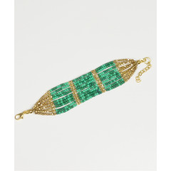 Bratara din siraguri verzi