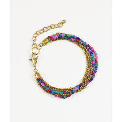 Bratara din lanturi si siraguri