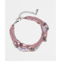 Bratara din lanturi mov