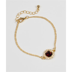 Bratara aurie, cu pandantiv