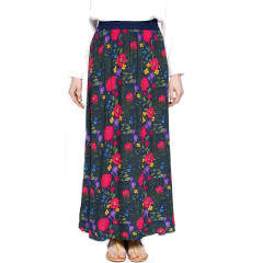 Fusta maxi cu imprimeu floral