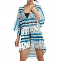 Rochie de plaja din voal