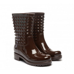 Cizme de cauciuc maro