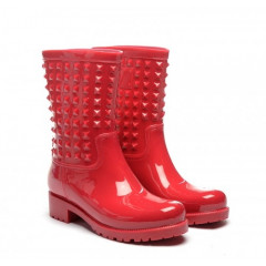 Cizme de cauciuc rosii