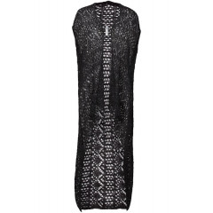 Vesta neagra tricotata