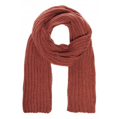 Fular tricotat portocaliu