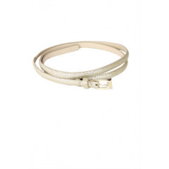 Curea aurie cu sclipici decorativ