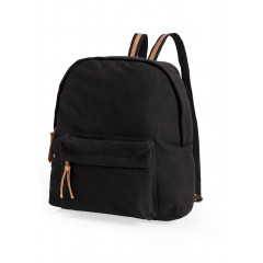 Rucsasc negru din bumbac