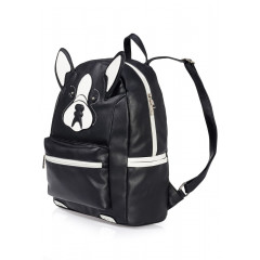 Rucsasc negru imitatie de piele