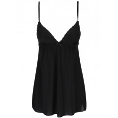 Neglijeu negru ICONE Leslie