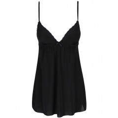 Neglijeu negru ICONE Leslie