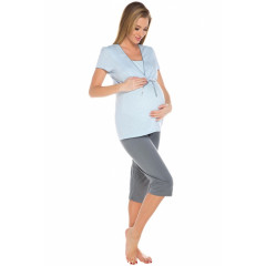 Pijamale trei sferturi pentru gravide