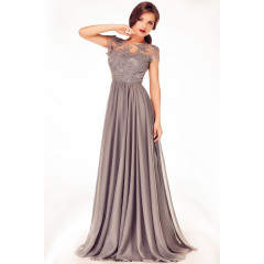 Rochie lunga gri