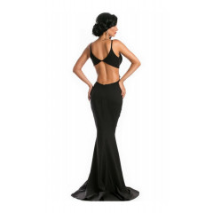 Rochie de ocazie cu spatele gol