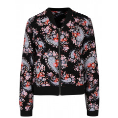 Jacheta bomber Haily's Felicia cu imprimeu paisley