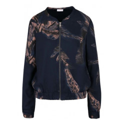 Jacheta bomber cu imprimeu VILA Eafa neagra