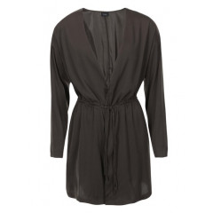 Cardigan Pas, creat de VILA - verde inchis