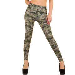 Colanti sic, cu imprimeu de camuflaj