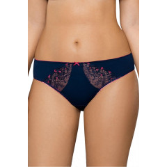 Chiloti bleumarin cu imprimeu floral