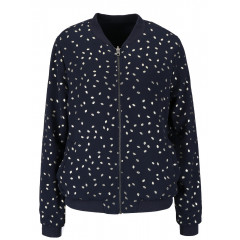 Jacheta bomber VILA Calt albastru inchis
