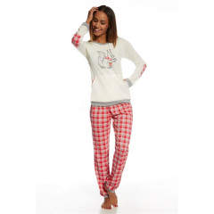 Pijama din bumbac cu veverita