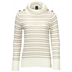 Pulover gros cu guler inalt