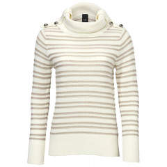 Pulover gros cu guler inalt