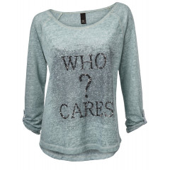 Pulover cu imprimeu cool