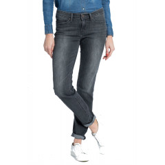 Blugi drepti cu talia regulara