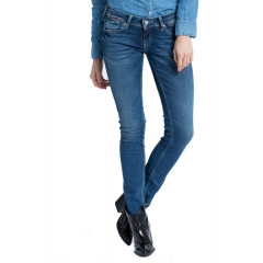Blugi skinny cu talia joasa, Tommy Hilfiger