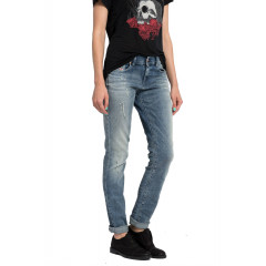 Blugi spalaciti cu talie joasa, Diesel