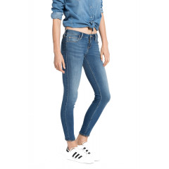 Blugi skinny din denim spalacit Lee Cooper