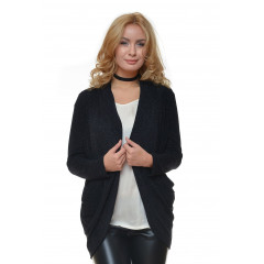 Cardigan casual cu particule stralucitoare