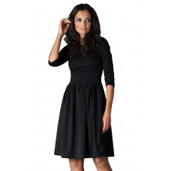 Rochie casual cu maneci trei sferturi