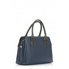 Geanta office medie din piele naturala