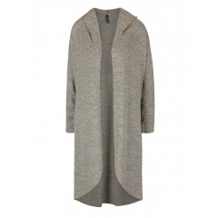 Cardigan lung grej
