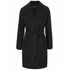 Pardesiu negru cu cordon